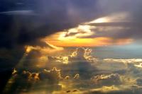 Clouds over the Atlantic