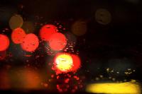 Rain and lights